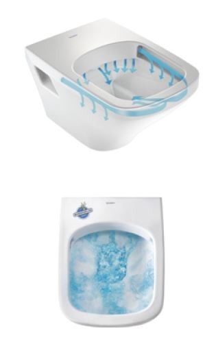 Duravit Vero Air Rimless muszla wc wisząca biały alpin 2525090000