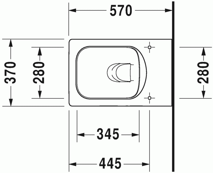 Duravit Vero Air Rimless muszla wc wisząca biały alpin 2525090000