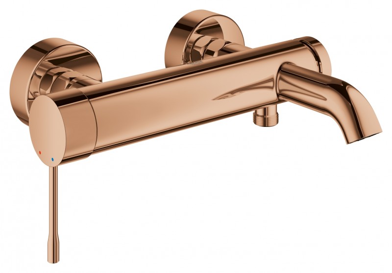 Grohe Essence bateria wannowa ścienna złoto Warm Sunset 33624DA1 - OD RĘKI !!!