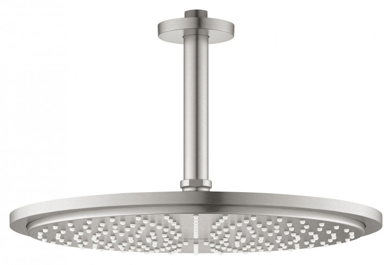 Grohe Rainshower Cosmopolitan 310 deszczownica głowica prysznicowa okrągła 310mm z ramieniem sufitowym stal 26067DC0