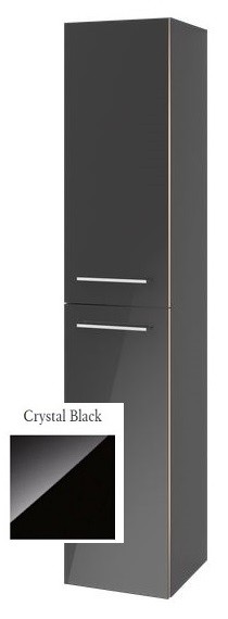 Villeroy&Boch Avento szafka wysoka 176cm drzwi prawe Crystal Black czarny połysk A89401B3