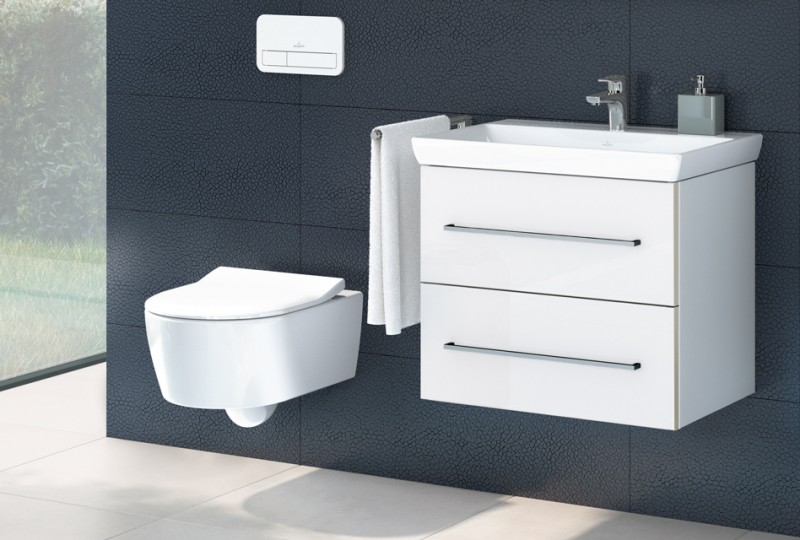 Villeroy&Boch Avento umywalka meblowa 80cm z przelewem biały weiss alpin 41568001