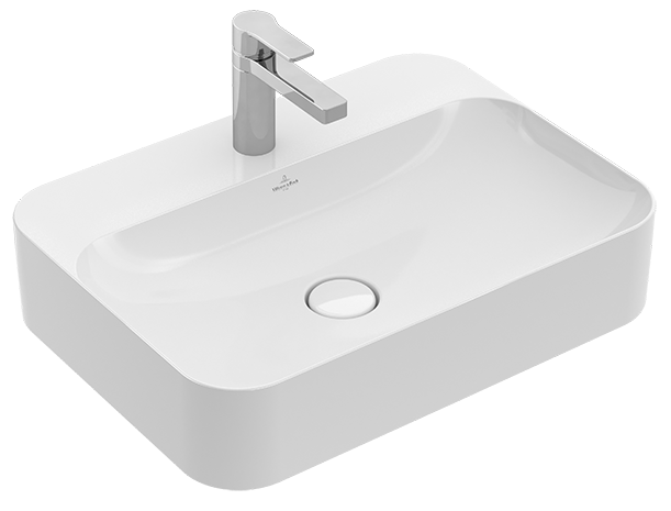 Villeroy&Boch Finion umywalka stawiana na blat bez przelewu 60cm biały weiss alpin ceramicplus 414261R1