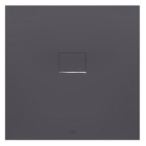 Villeroy&Boch Squaro Infinity brodzik kwadratowy 90x90 Anthracite UDQ9090SQI1V-1S