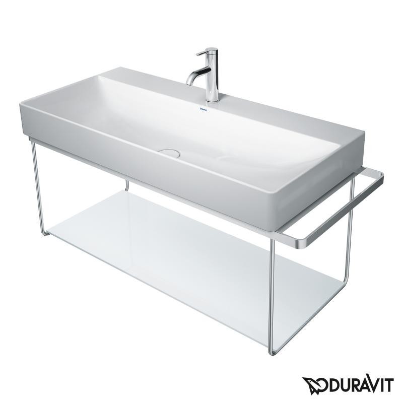 Duravit DuraSquare wkład szklany półka 77 cm szkło biały 0099678300