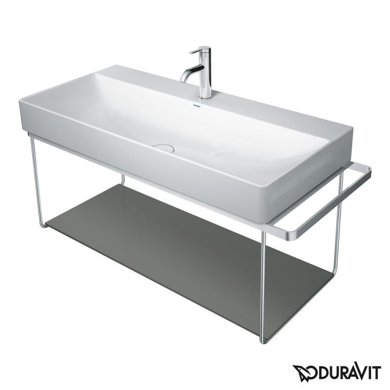 Duravit DuraSquare wkład szklany półka 77 cm szkło szara flanela 0099678700