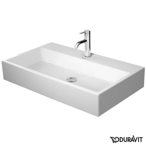 Duravit Vero Air umywalka meblowa 80 cm bez przelewu z otworem na baterię biały 2350800041