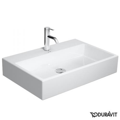 Duravit Vero Air umywalka meblowa 70 cm bez przelewu z otworem na baterię biały 2350700041