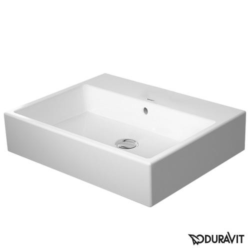 Duravit Vero Air umywalka meblowa 60 cm z przelewem bez otworu na baterię biały 2350600060