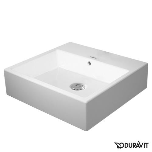 Duravit Vero Air umywalka meblowa 50 cm z przelewem bez otworu na baterię biały 2350500060