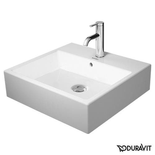 Duravit Vero Air umywalka meblowa 50 cm z przelewem i otworem na baterię biały 2350500000