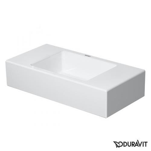 Duravit Vero Air umywalka meblowa mała 50 cm bez przelewu bez otworu na baterię biały 0724500000