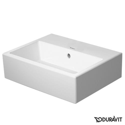 Duravit Vero Air umywalka meblowa 45 cm z przelewem bez otworu na baterię biały 0724450060