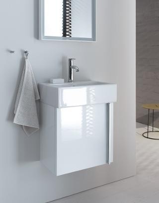 Duravit Vero Air umywalka meblowa 60 cm z przelewem bez otworu na baterię biały 2350600060