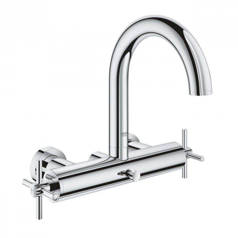 Grohe Atrio bateria wannowa natynkowa chrom 25010003