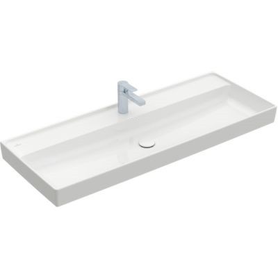 Villeroy&Boch Collaro umywalka meblowa 120x47 bez przelewu biała Stone White 4A33C2RW