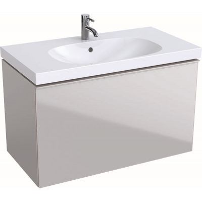 Geberit Acanto szafka pod umywalkę 90 cm szary piaskowy 500.612.JL.2