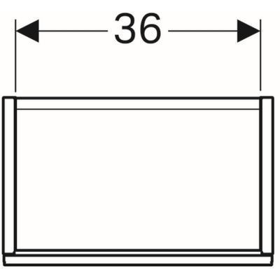 Geberit Acanto szafka pod umywalkę 40 cm szary grafit 500.607.JK.2