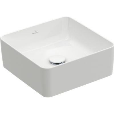 Villeroy&Boch Collaro umywalka nablatowa / stawiana na blat 38 X 38 cm biała weiss alpin 4A213801