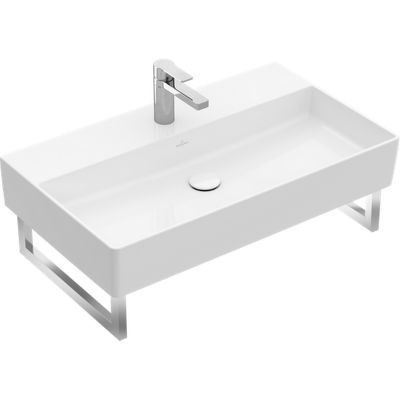 Villeroy&Boch Memento 2.0 umywalka bez przelewu szlifowana 80 cm 80x47 weiss alpin biały 4A228L01