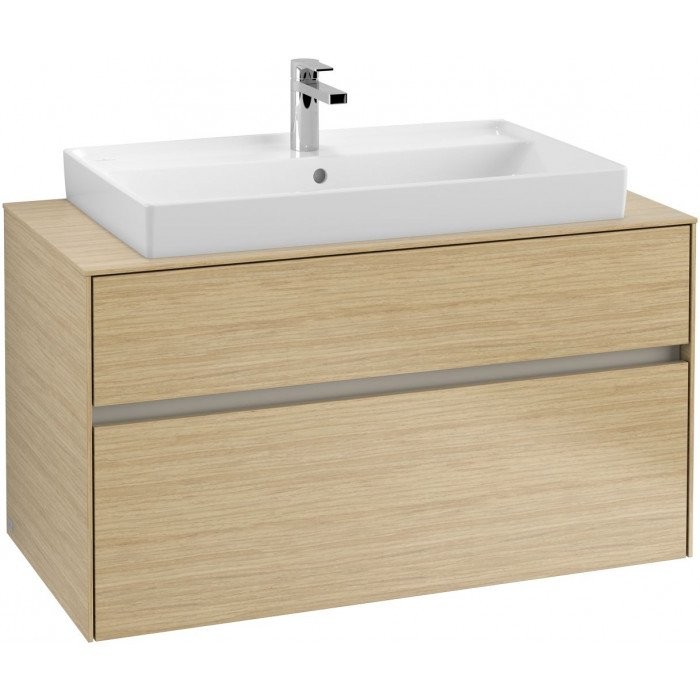 Villeroy&Boch Collaro szafka pod umywalkę wisząca do 100x54x50 cm Nordic Oak C02000VJ