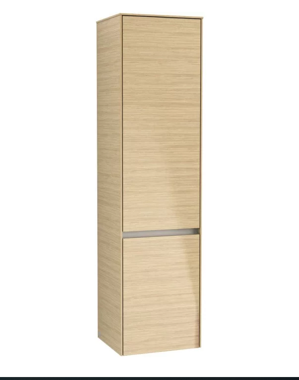 Villeroy&Boch Collaro szafka wysoka słupek łazienkowy 40x153x35 cm zawiasy z lewej strony Nordic Oak C03300VJ