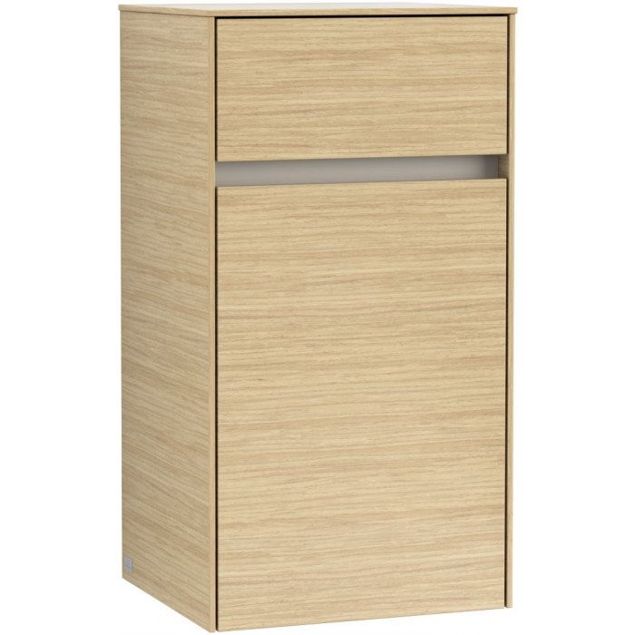 Villeroy&Boch Collaro szafka boczna 40x74x35 cm zawiasy z lewej strony Nordic Oak C03200VJ