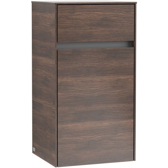 Villeroy&Boch Collaro szafka boczna 40x74x35 cm zawiasy z lewej strony Arizona Oak C03200VH