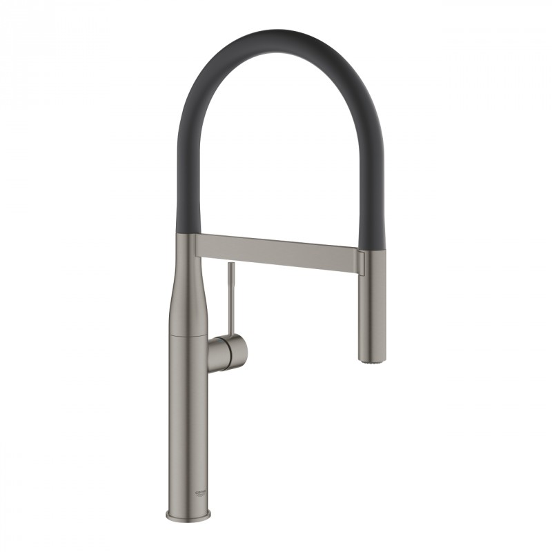 Grohe Essence bateria zlewozmywakowa szczotkowany grafit brushed hard graphite czarny 30294AL0