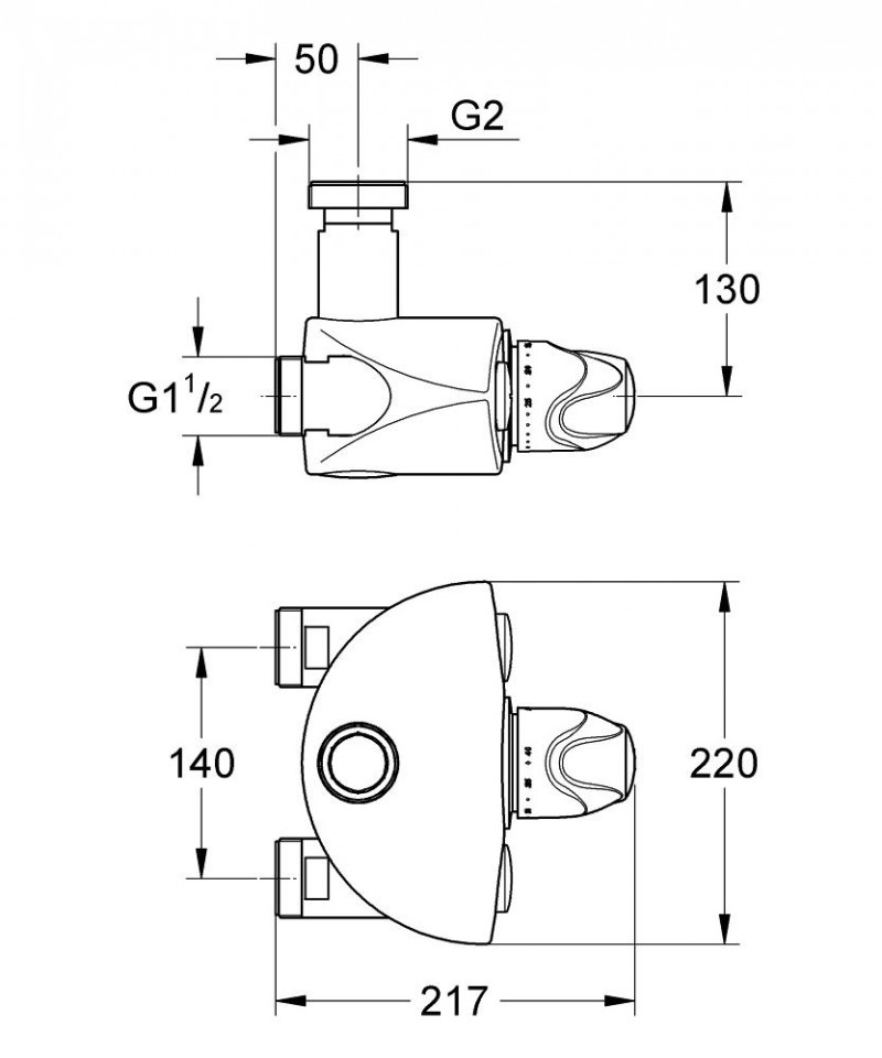 Grohe Grohtherm XL bateria termostatyczna chrom 35087000