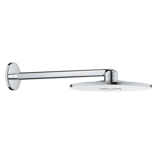 Grohe Rainshower 310 SmartActive deszczownica głowica prysznicowa 31x31 z ramieniem ściennym moon white 26475LS0