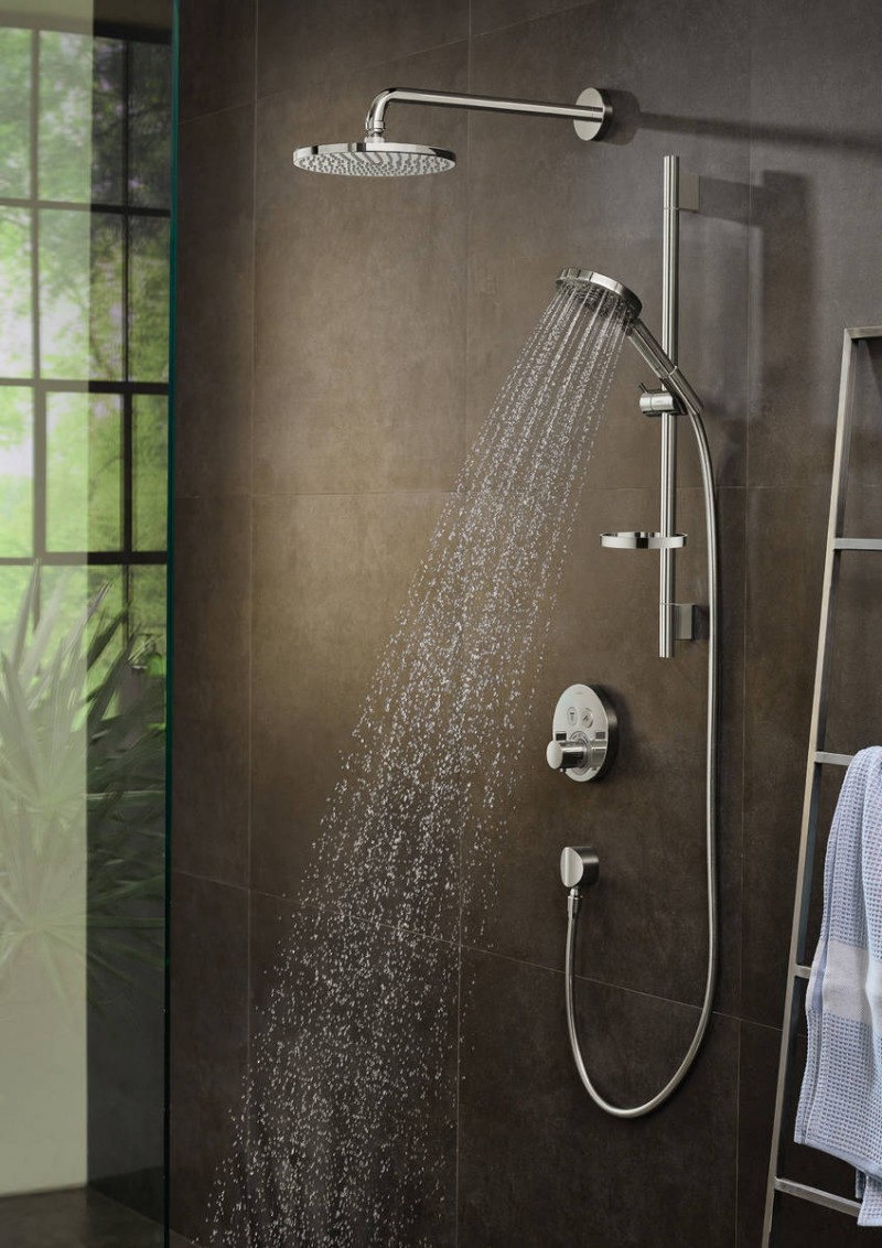 Hansgrohe Radiance Select S 3jet P PowderRain zestaw prysznicowy z drążkiem 65 cm chrom 27654000