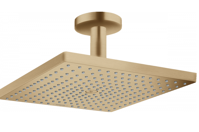 Hansgrohe FinishPlus Raindance E 300 1jet deszczownica z przyłączem sufitowym 30x30 cm brąz szczotkowany 26250140