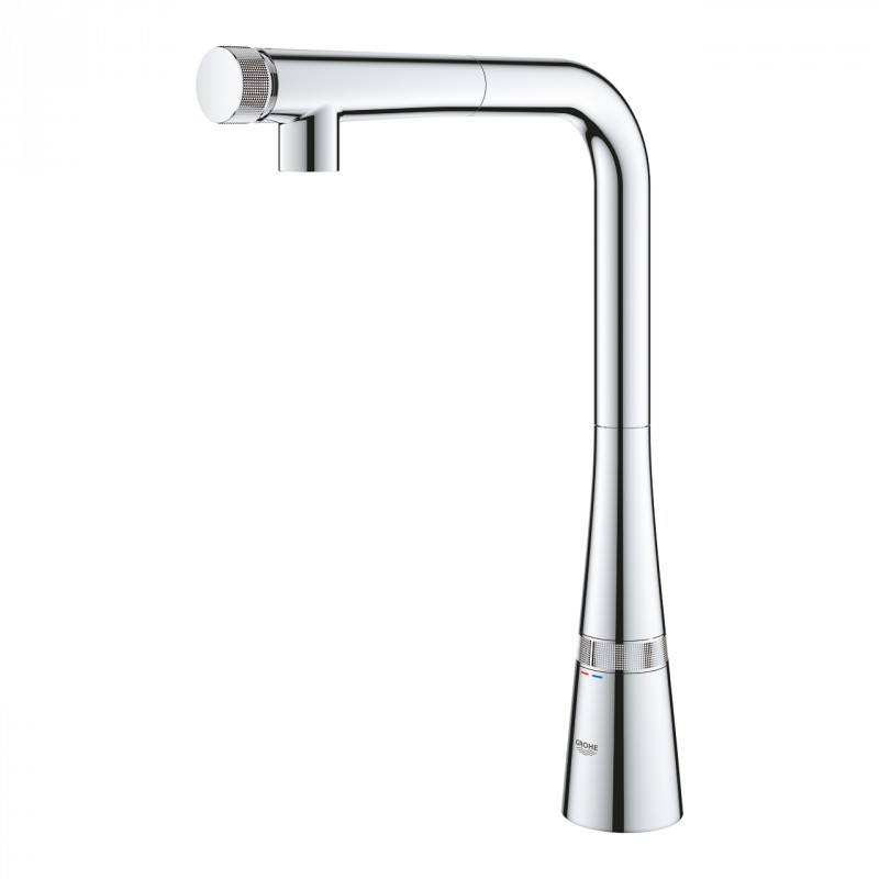 Grohe Zedra SmartControl bateria kuchenna zlewozmywakowa z wyciąganą wylewką chrom 31593002