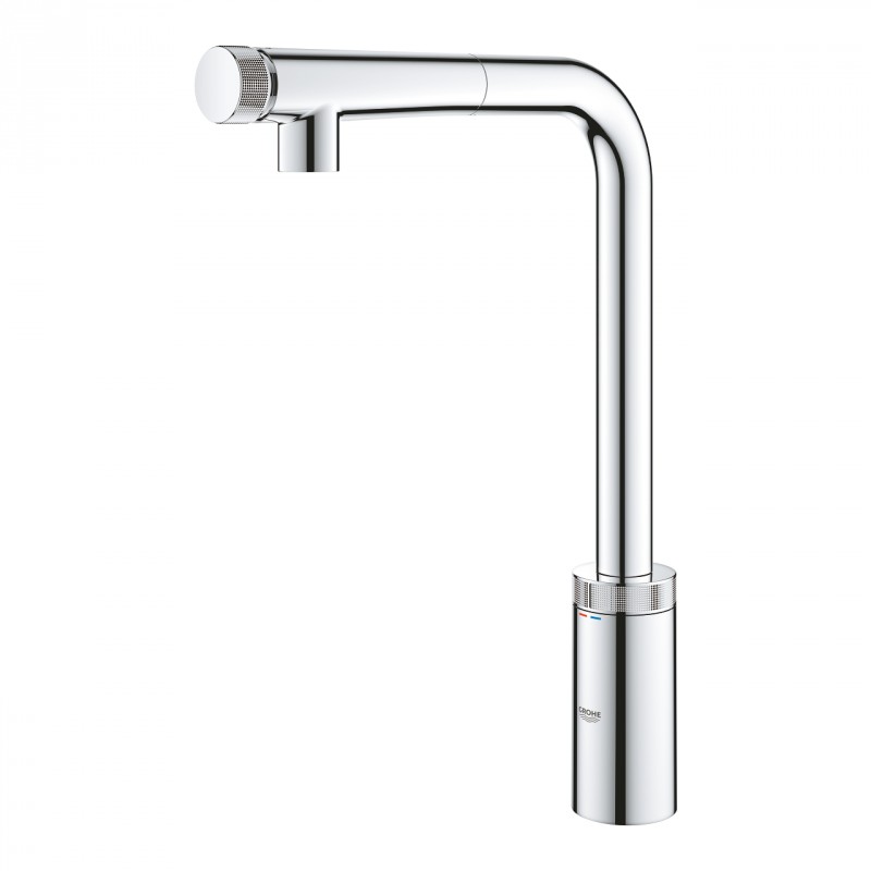 Grohe Minta SmartControl bateria kuchenna zlewozmywakowa z wyciąganą wylewką chrom 31613000