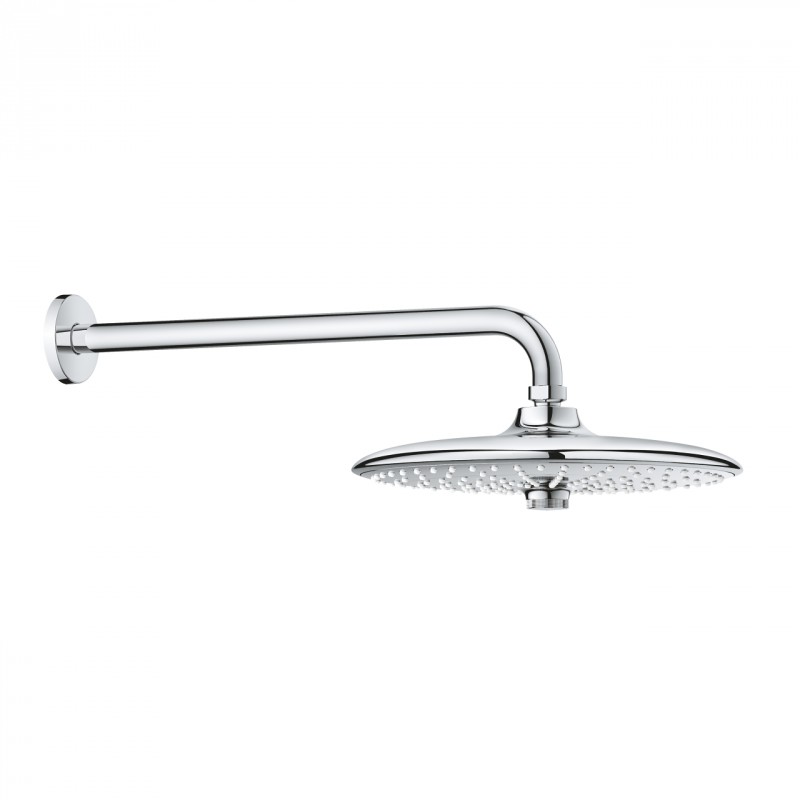 Grohe Euphoria 260 deszczownica głowica prysznicowa okrągła 3-funkcyjna, z ramieniem ściennym chrom 26458000