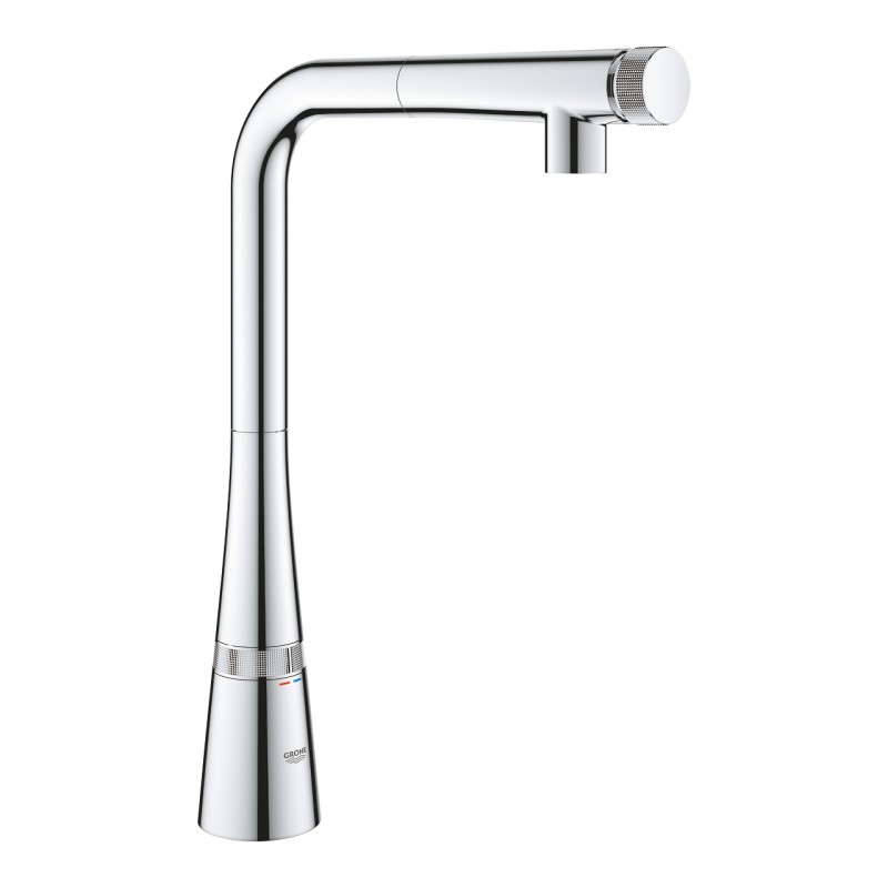 Grohe Zedra SmartControl bateria kuchenna zlewozmywakowa z wyciąganą wylewką chrom 31593002