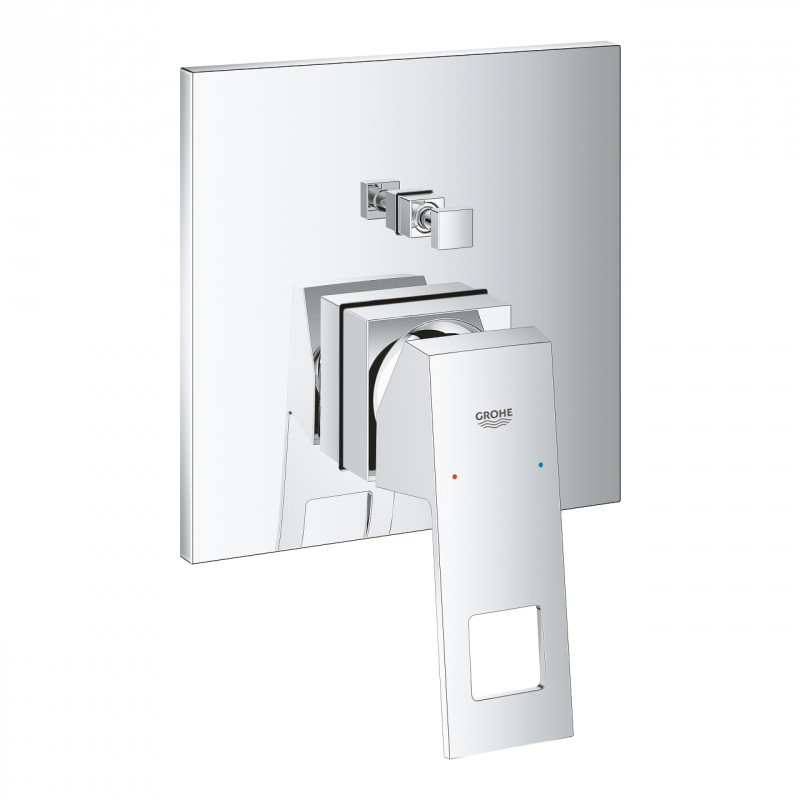 Grohe EuroCube Smartbox zestaw podtynkowy z deszczownicą Hydroland 25x25 cm i słuchawką Euphoria kompletny 24062000NAT02