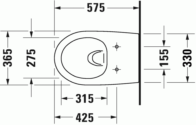 Duravit Architec muszla WC wisząca Rimless biały alpin 2572090000