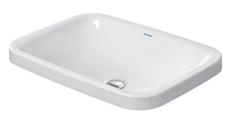 Duravit DuraStyle umywalka na blat bez przelewu 60 cm biały alpin 0372600000