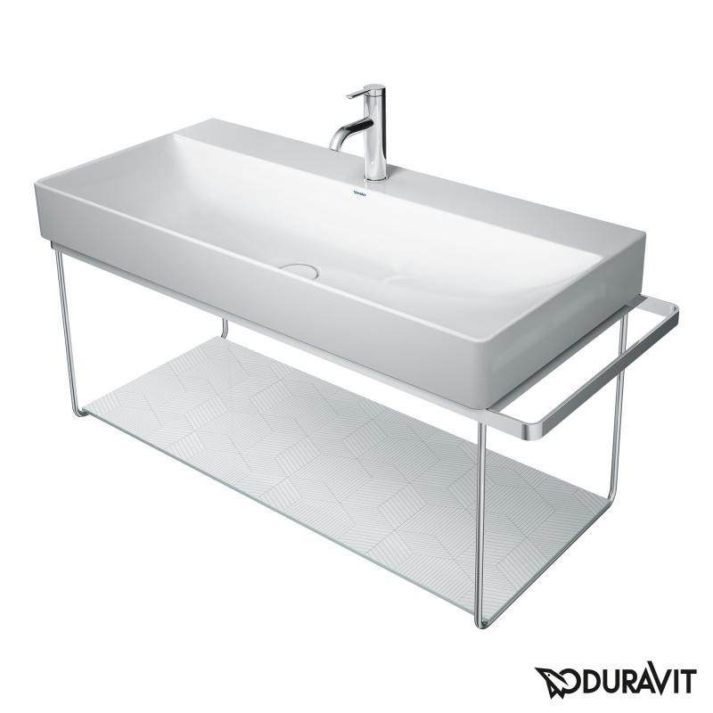 Duravit DuraSquare wkład szklany półka 116 cm szkło cubic line 0099708200