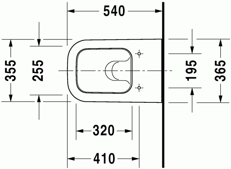 Duravit Happy D.2 miska WC wisząca 36x54 biały alpin 2221090000