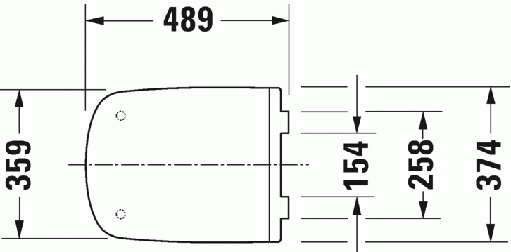 Duravit Durastyle deska WC wolnoopadająca biały alpin 0060590000