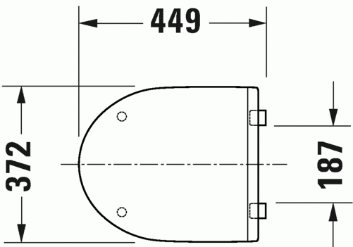 Duravit Durastyle Basic deska WC wolnoopadajaca biały alpin 0020790000