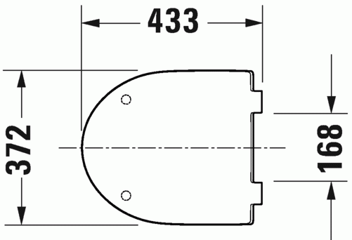 Duravit Durastyle Basic Compact deska WC zwykła biały alpin 0026110000