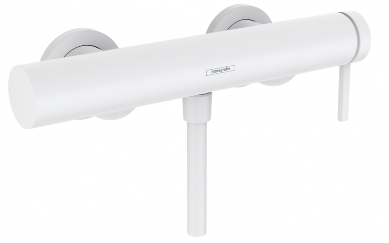 Hansgrohe FinishPlus Finoris bateria prysznicowa ścienna biały matowy 76620700