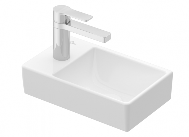 Villeroy&Boch Avento umywalka mała 36x22 cm biały Weiss Alpin CeramicPlus 43003RR1