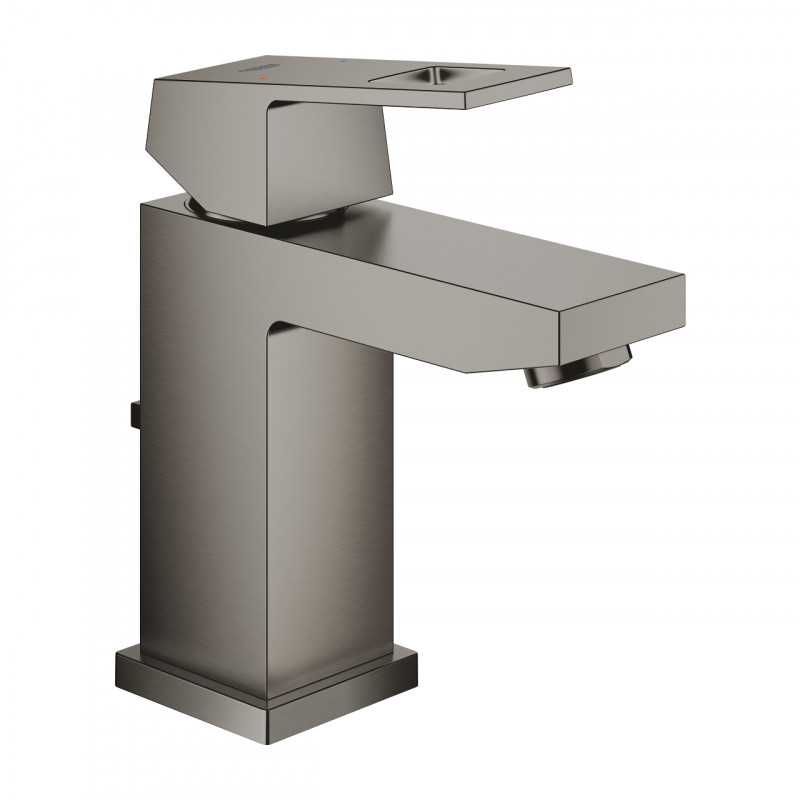 Grohe Eurocube bateria umywalkowa z korkiem grafit szczotkowany Brushed Hard Graphite 23127AL0