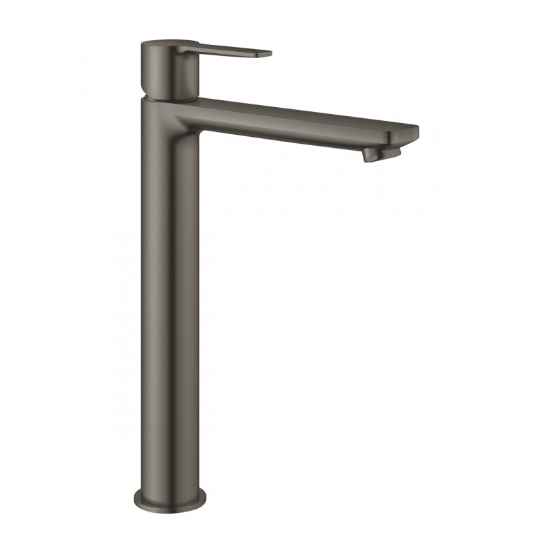 Grohe Lineare bateria umywalkowa wysoka bez korka grafit szczotkowany Brushed Hard Graphite 23405AL1