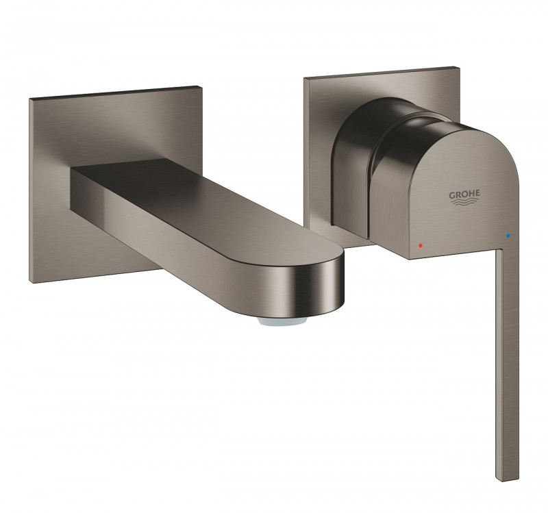 Grohe Plus bateria umywalkowa podtynkowa 2-otoworwa 147 mm grafit szczotkowany Brushed Hard Graphite 29303AL3